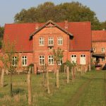 Das Wohnhaus vom Mühlenhof in Dudensen, im wunderschönen Niedersachsen