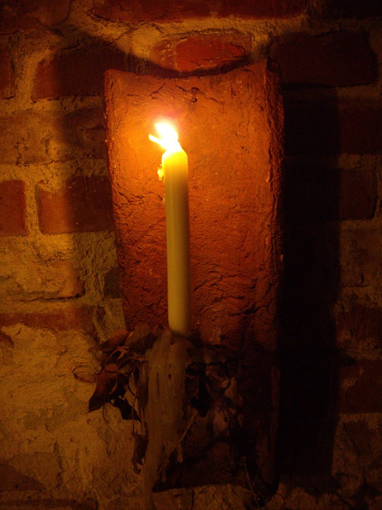 4. Advent, Kerzenlicht am Mühlenhof